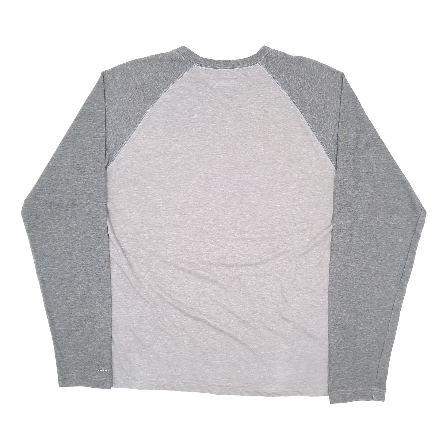 Mens Grey Columbia Sportswear Omniwick Baselayer Long Sleeve T Shirt