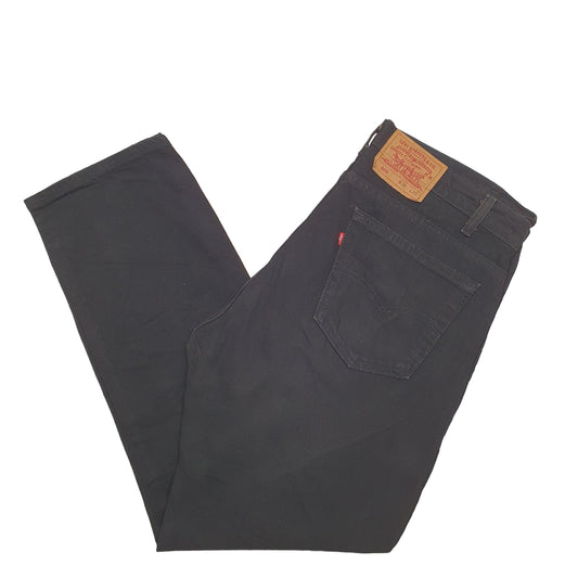 Mens Black Levis 505 JeansW36 L30