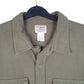 Mens Green L.L.Bean Tall Chamois Overshirt Shacket Long Sleeve Shirt