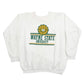 Mens White Unbranded Vintage 1980s Crewneck Jumper