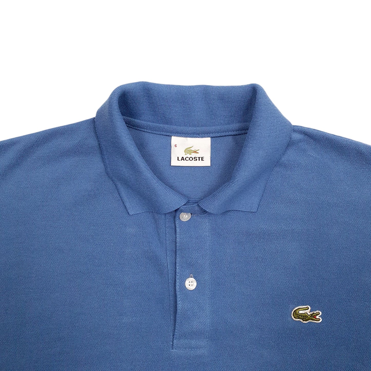 Mens Blue Lacoste  Short Sleeve Polo Shirt
