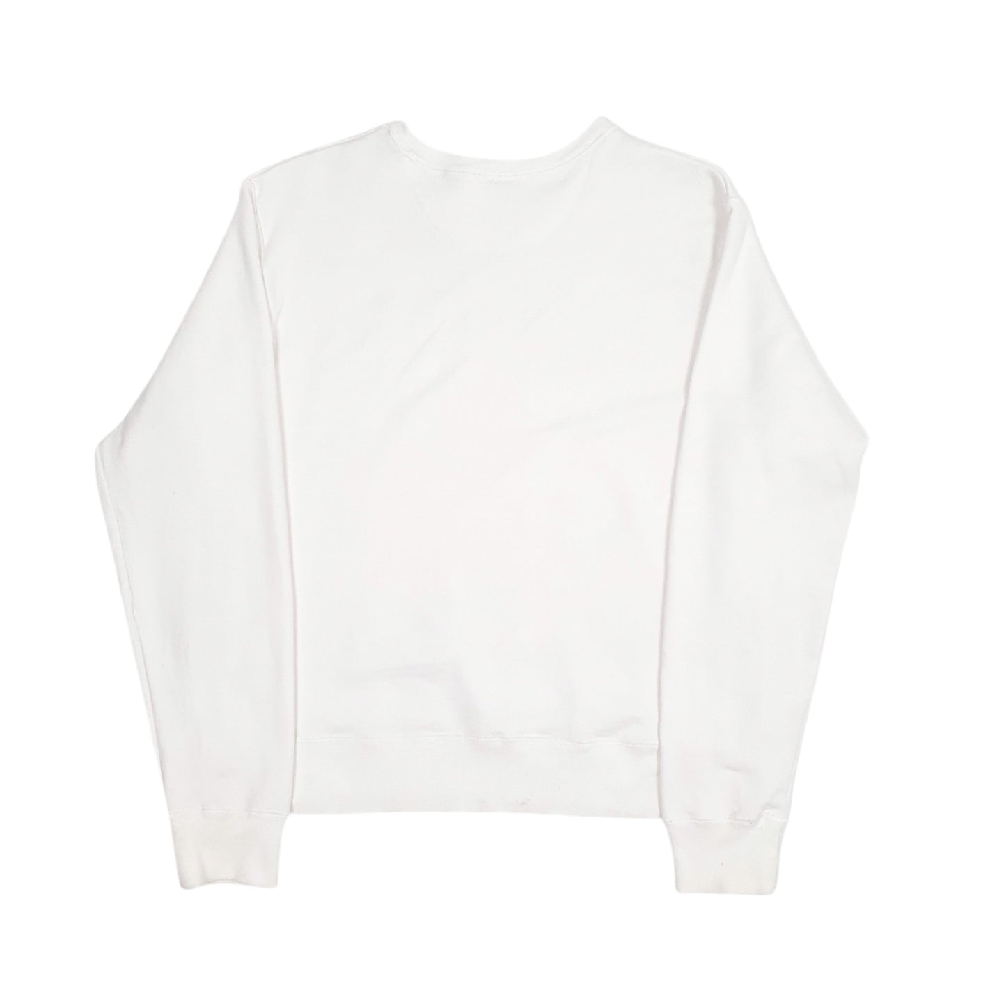 Mens White Champion  Crewneck Jumper
