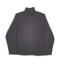 Mens Black Starter  Full Zip Jumper