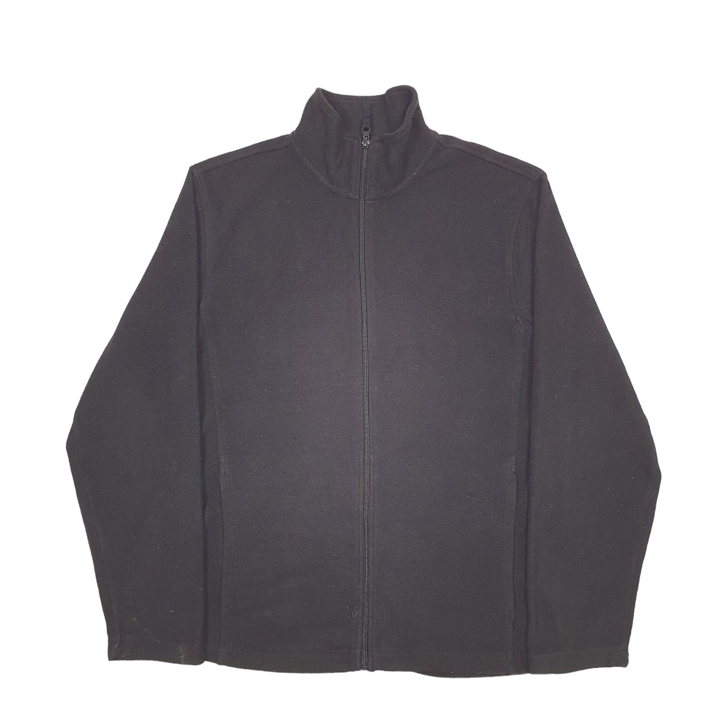 Mens Black Starter  Full Zip Jumper