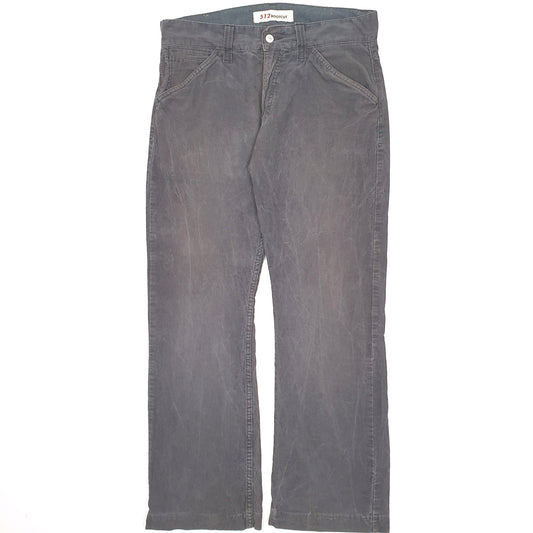 Mens Navy Levis 512 Corduroy Trousers