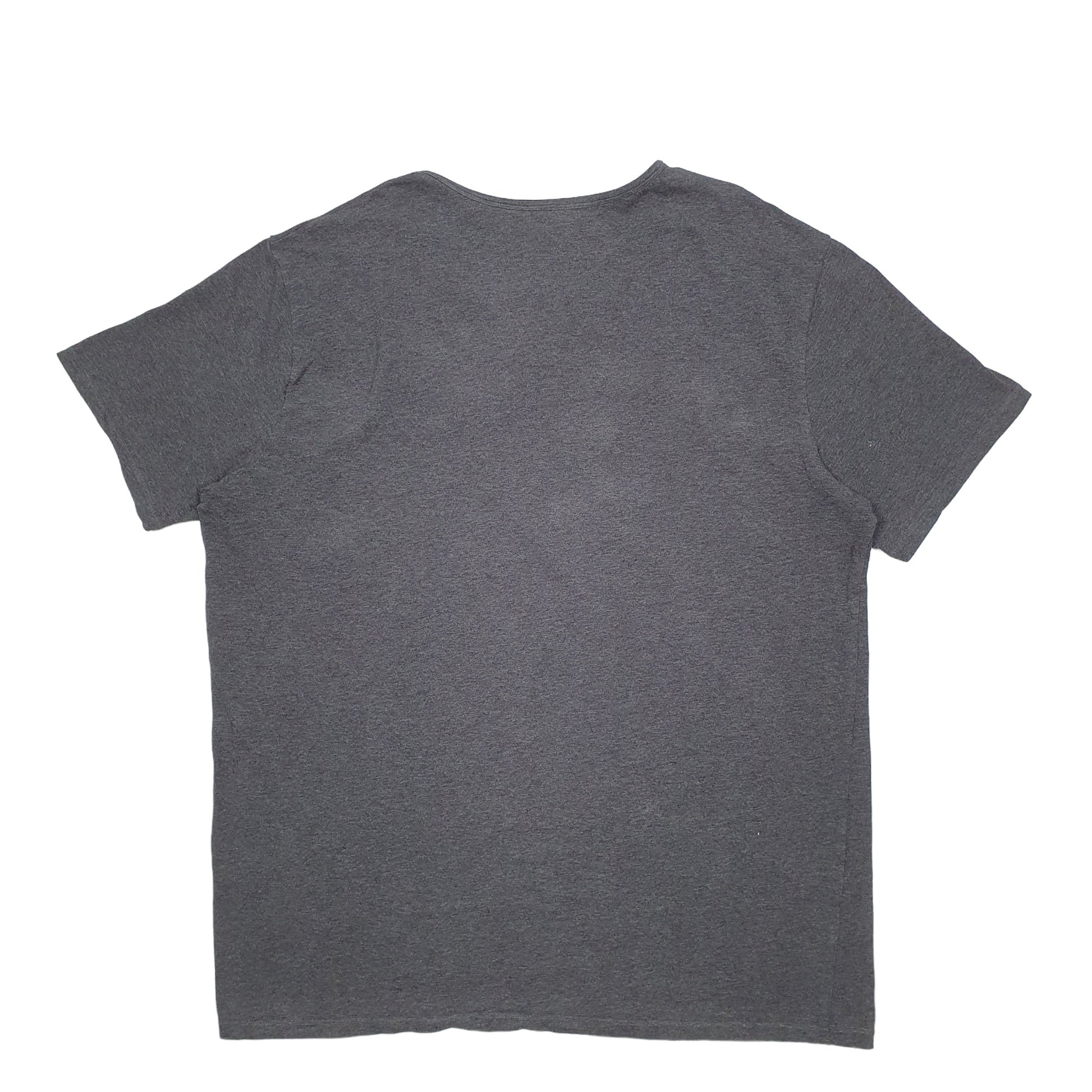 Mens Grey Lacoste  Short Sleeve T Shirt