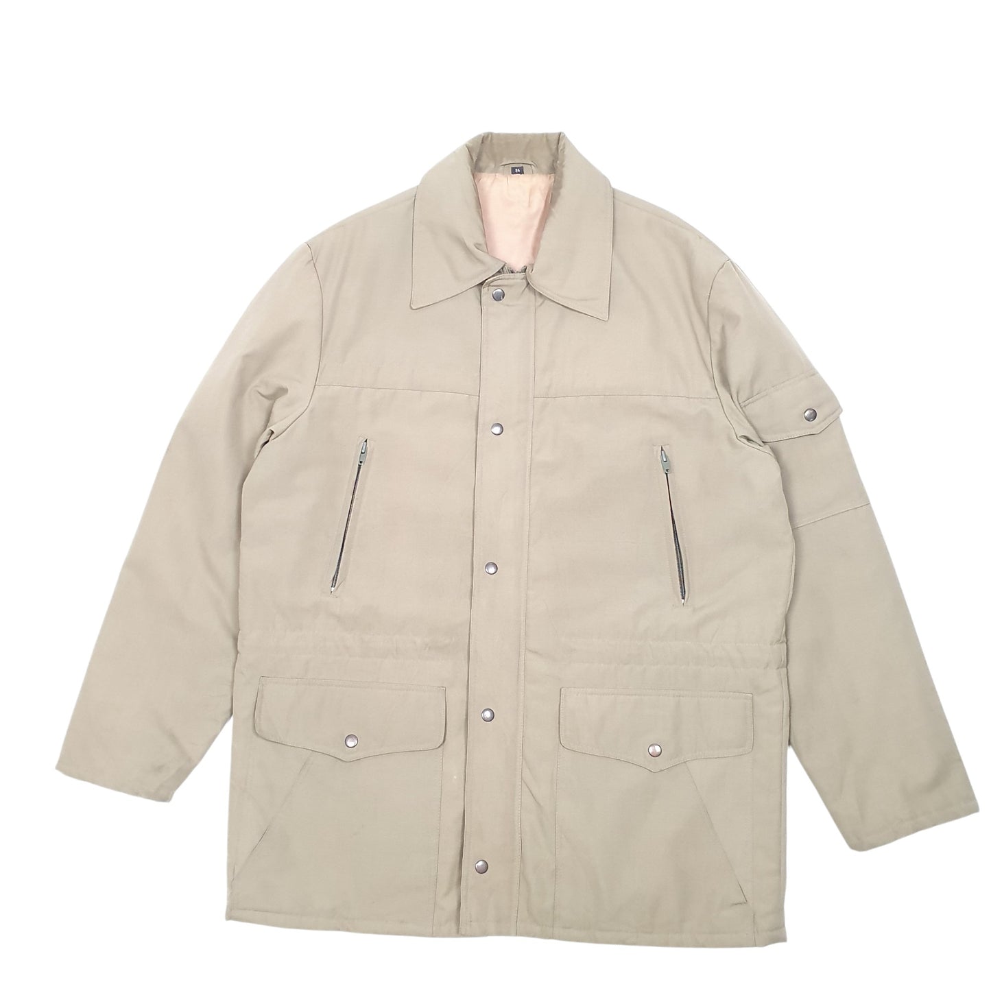 Mens Khaki Telemac Vintage  Coat