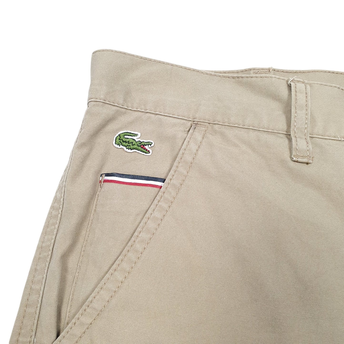 Mens Beige Lacoste  Chino Shorts