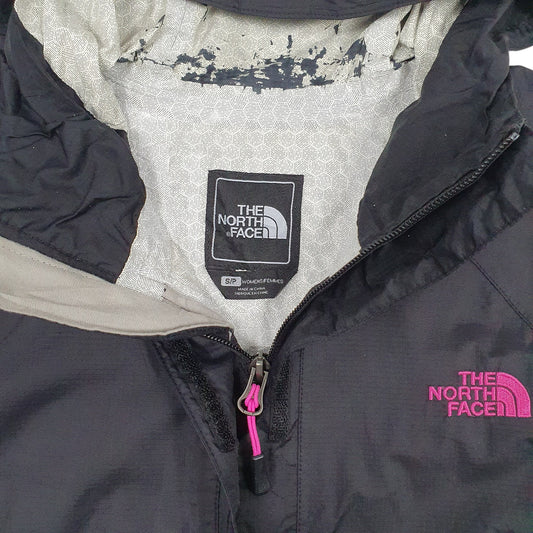 Womens Black The North Face Hyvent Crewneck Coat