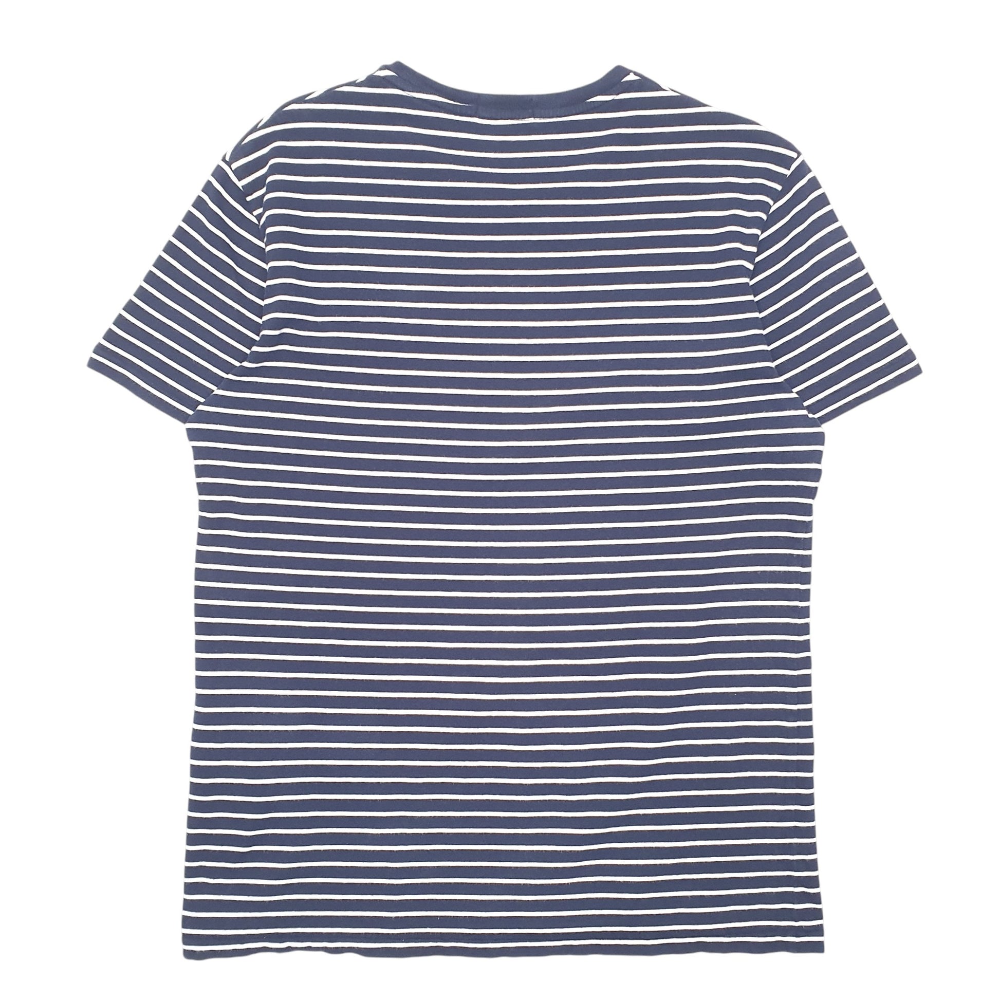 Mens Navy Polo Ralph Lauren Striped Short Sleeve T Shirt