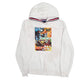 Mens White Tommy Hilfiger Cartoon Hoodie Jumper
