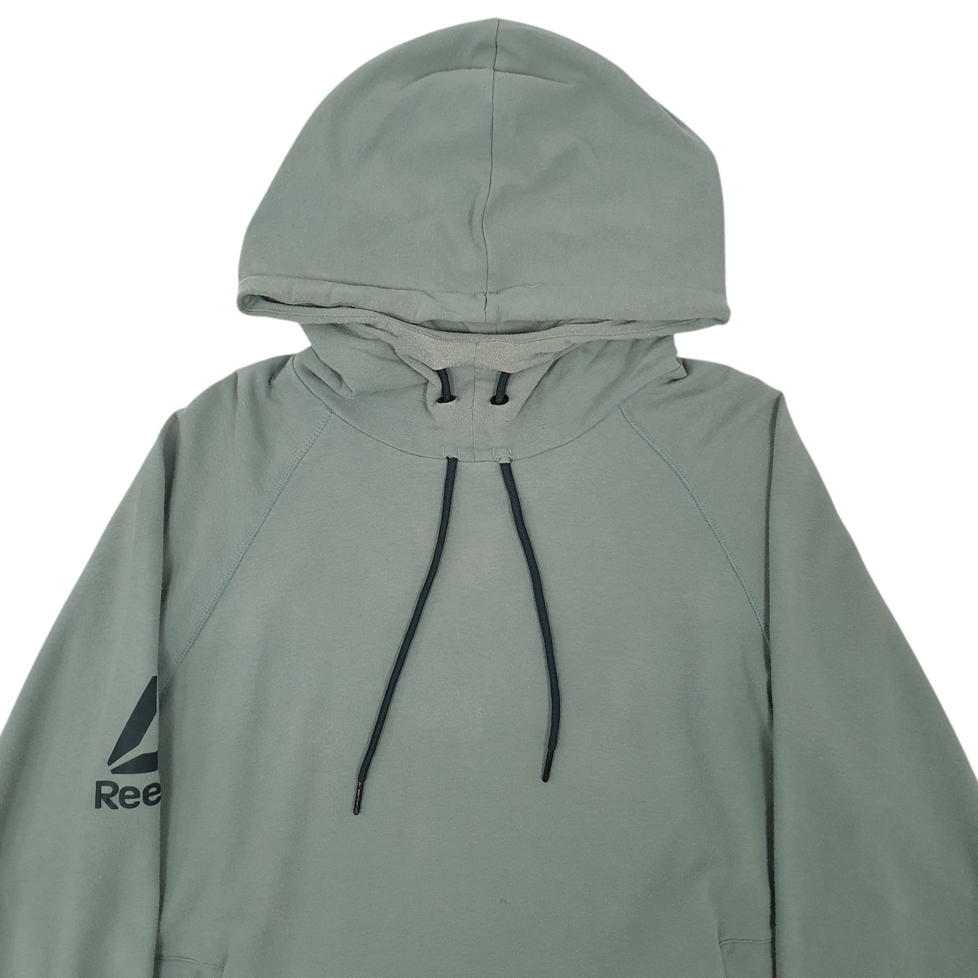 Mens Green Reebok  Hoodie Jumper
