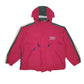 Mens Red Tommy Hilfiger Vintage 90s Spellout  Coat