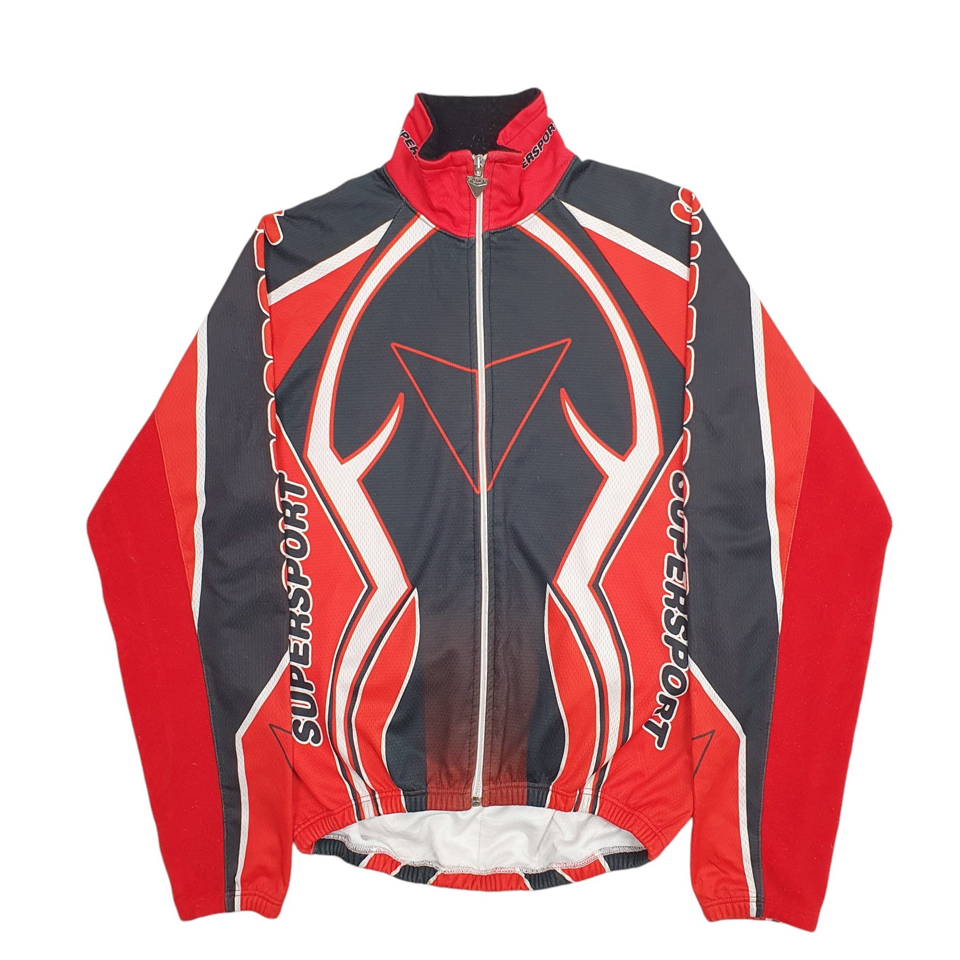 Mens Orange Wintex Superstore Spellout Full Zip Jumper