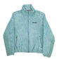 Womens Green Patagonia Synchilla Full Zip Jumper