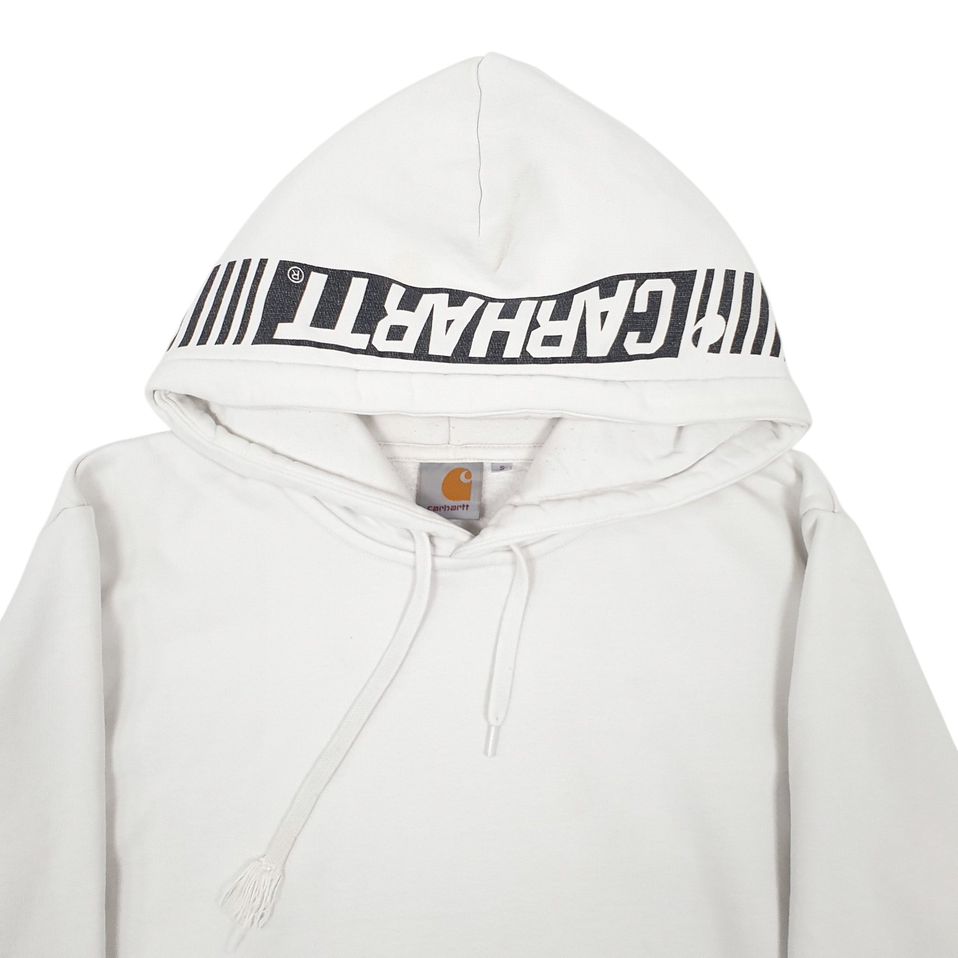 Womens White Carhartt  Hoodie Jumper