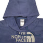 Mens Navy The North Face Spellout Hoodie Jumper