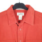 Mens Red L.L.Bean Chamois Overshirt Shacket Long Sleeve Shirt