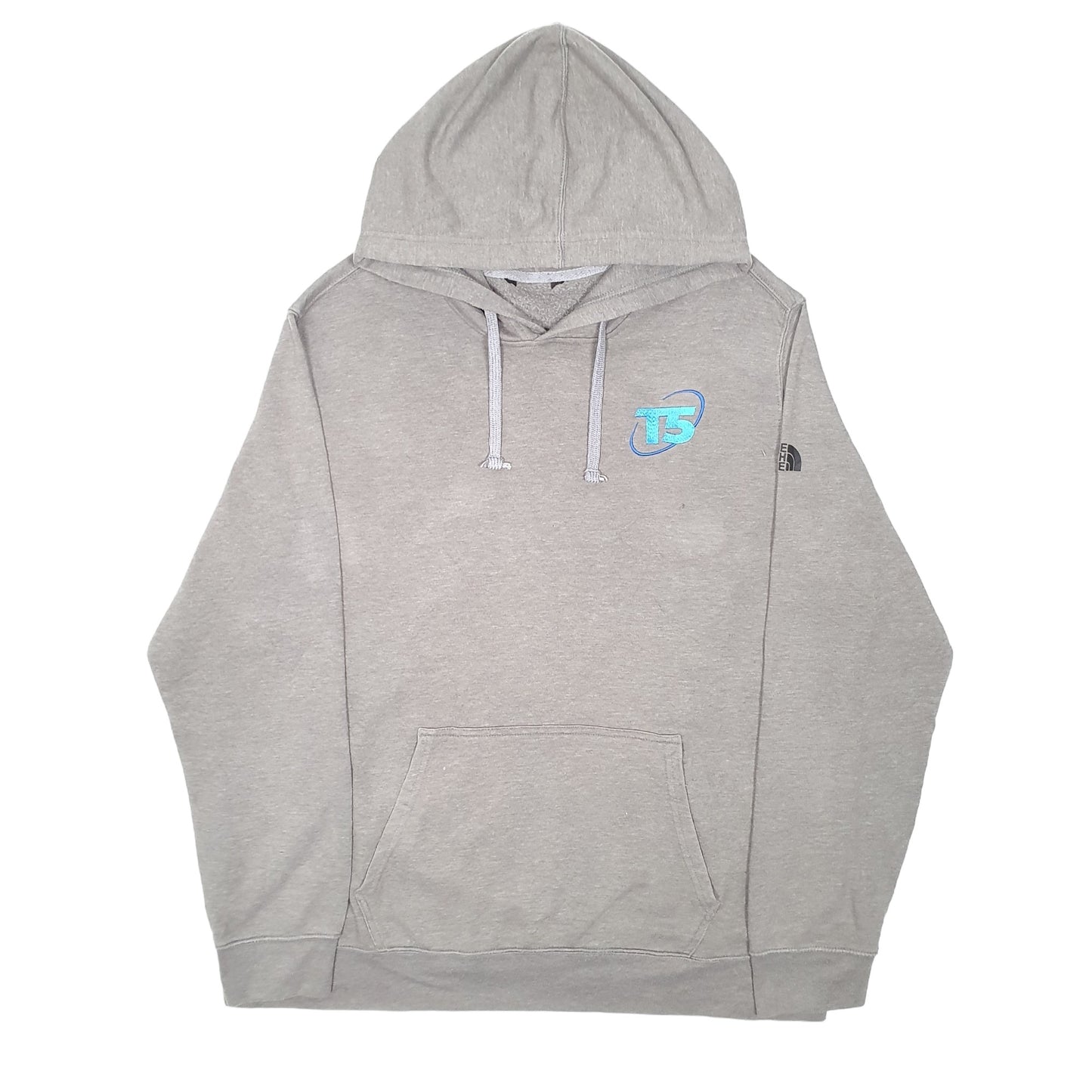 Mens Grey The North Face T5 Hoodie Jumper