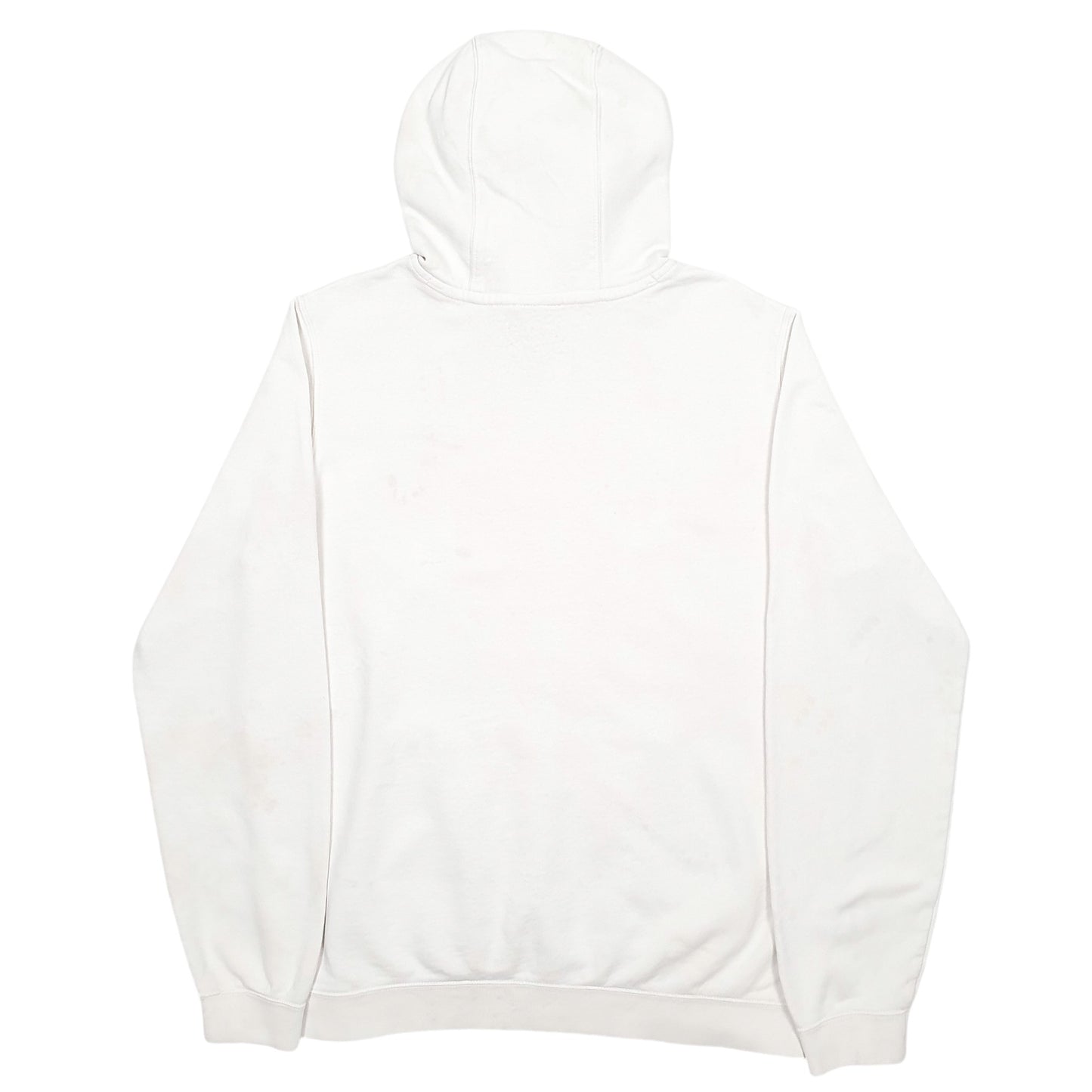 Mens White Nike Swoosh Hoodie Jumper