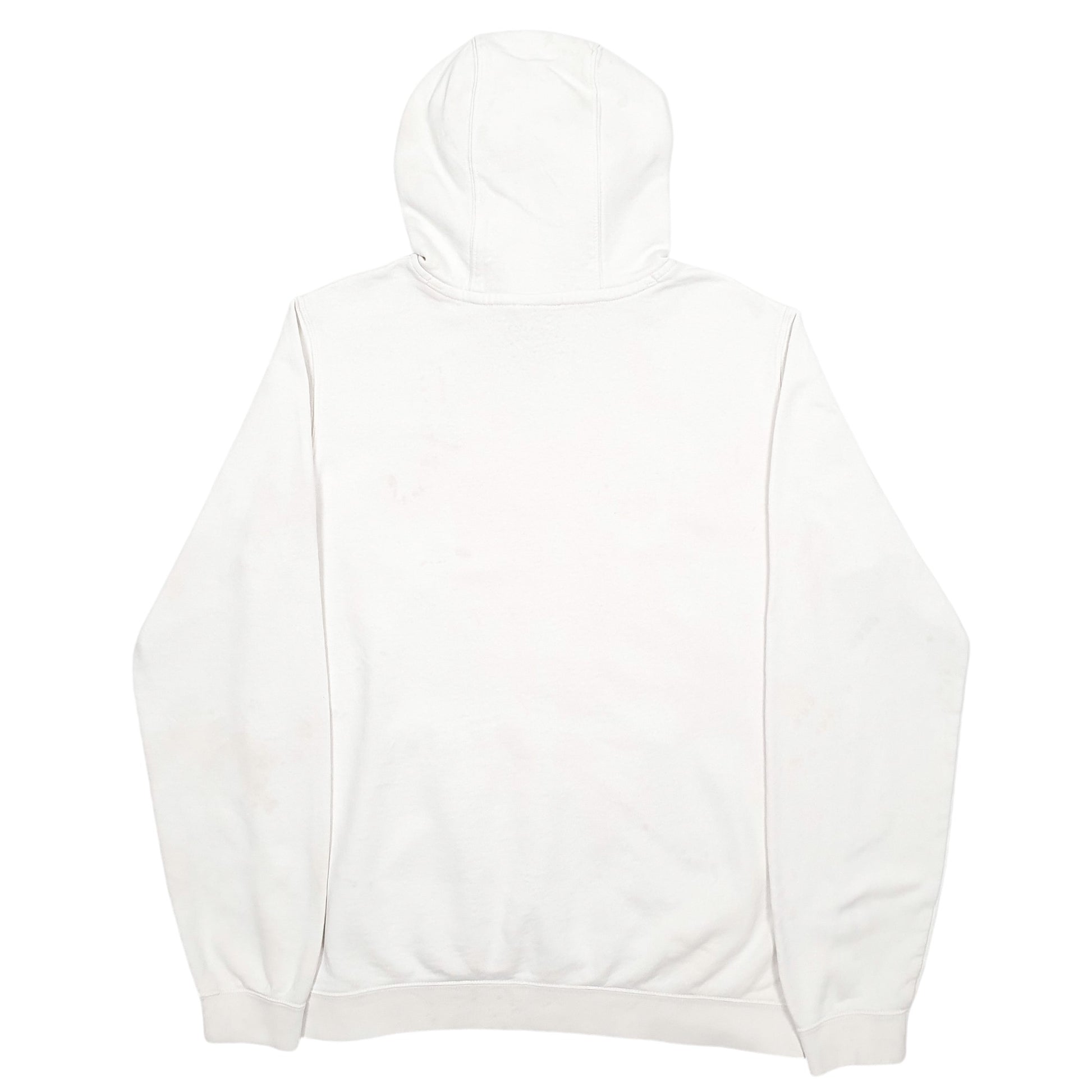 Mens White Nike Swoosh Hoodie Jumper