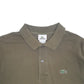 Mens Khaki Lacoste  Short Sleeve Polo Shirt