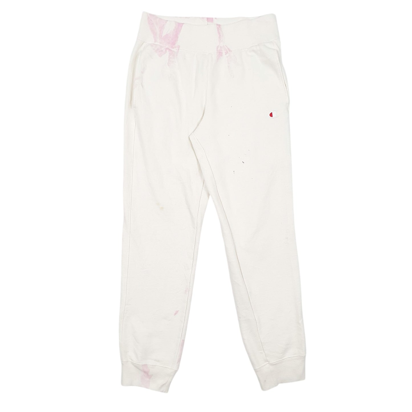 Womens White Champion Stretch Jogger Trousers