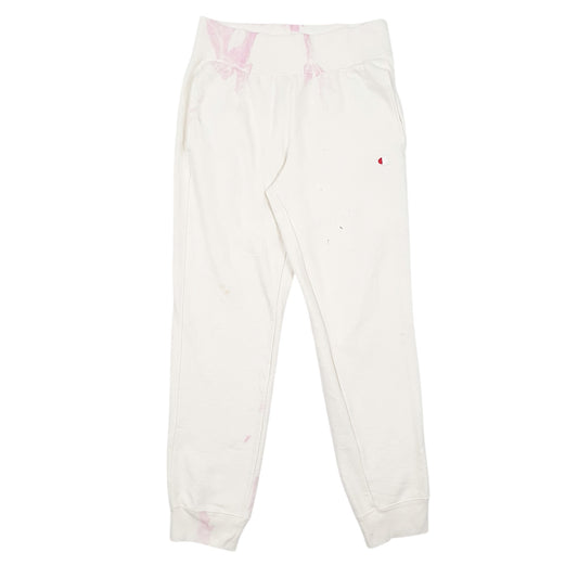 Womens White Champion Stretch Jogger Trousers