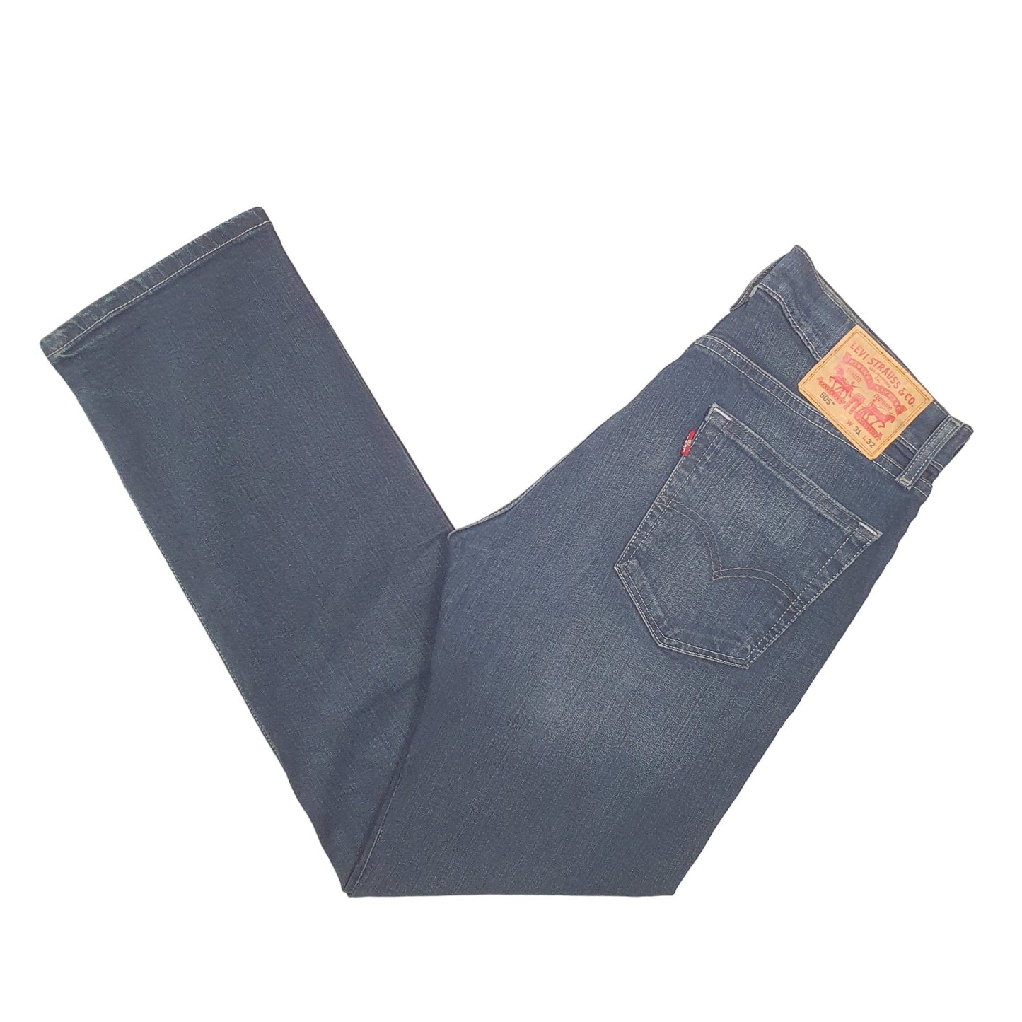 Mens Navy Levis Stretch 505 JeansW31 L32