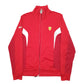Mens Red Puma Ferrari Full Zip Jumper
