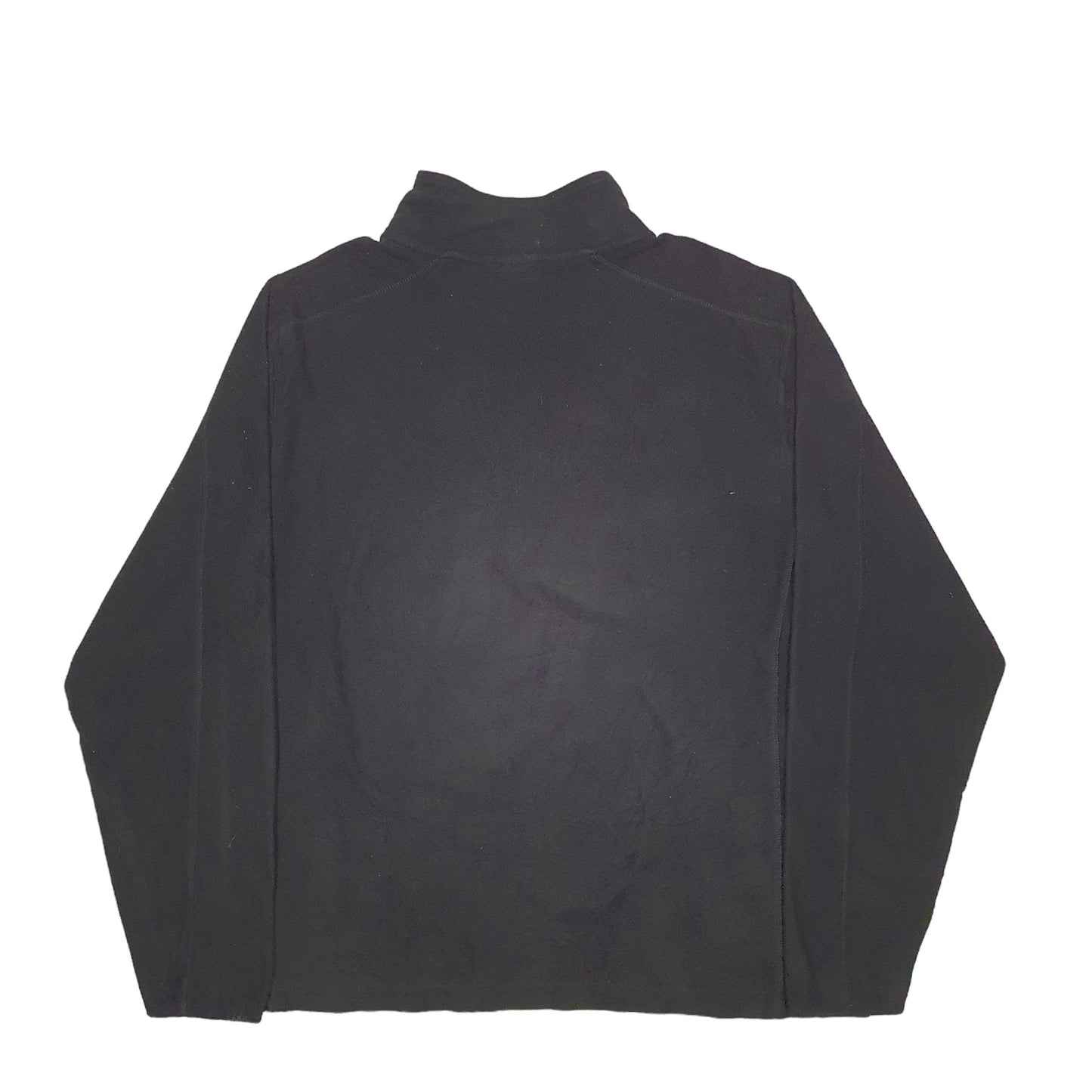 Mens Black Champion  Quarter Zip Jumper