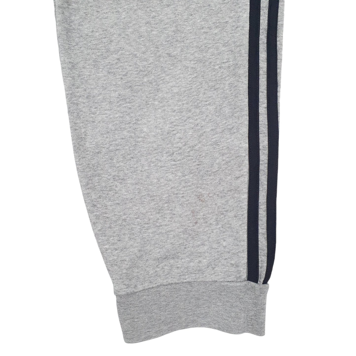 Mens Grey Adidas Tracksuit Bottoms Jogger Trousers