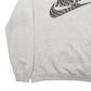 Mens Grey Nike Spellout Hoodie Jumper