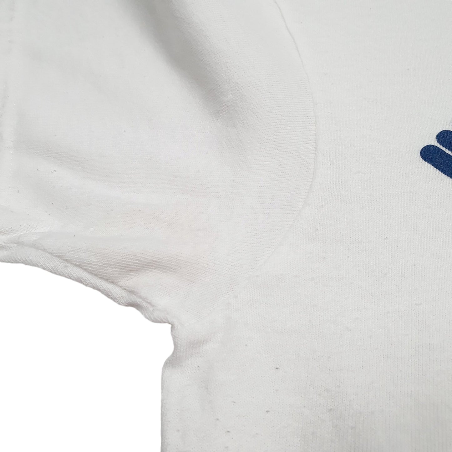 Mens White Columbia Sportswear Spellout Short Sleeve T Shirt