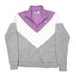 Womens Grey Fila  Quarter Zip Jumper