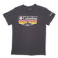 Mens Black Columbia Sportswear Spellout Short Sleeve T Shirt