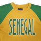 Mens Yellow Kappa Vintage Senegal Short Sleeve T Shirt