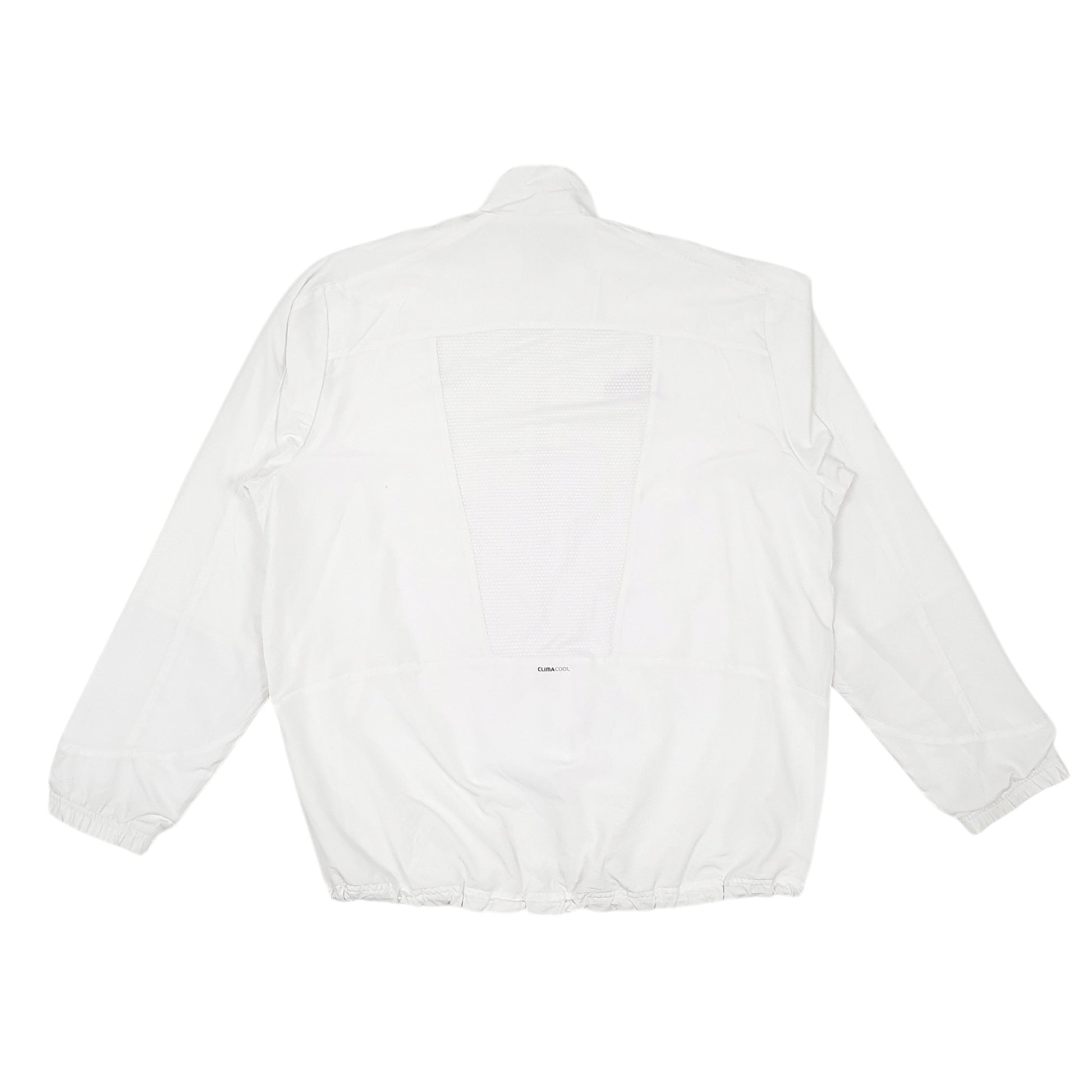Mens White Adidas Climacool  Coat