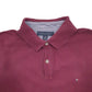 Mens Burgundy Tommy Hilfiger  Short Sleeve Polo Shirt