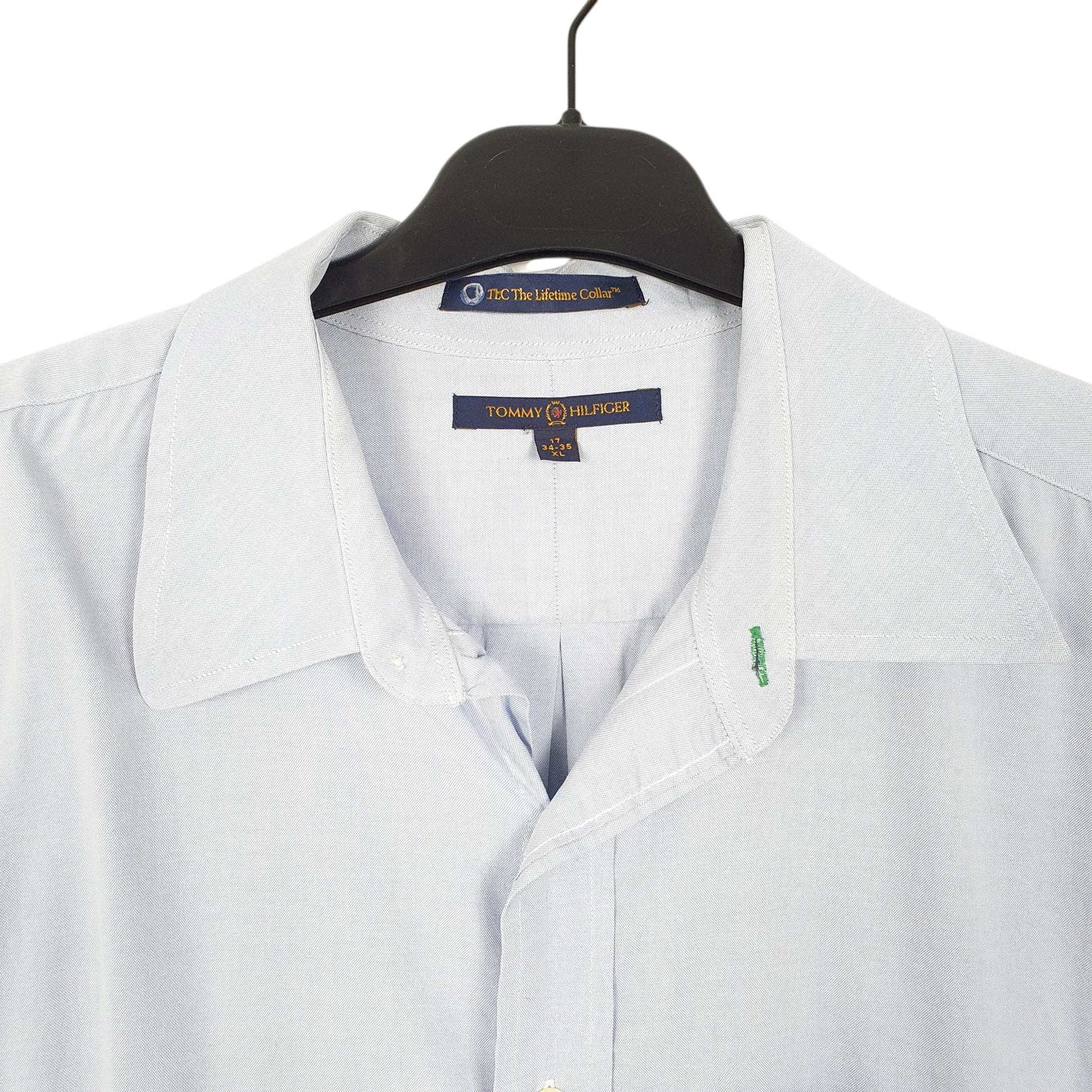 Mens Blue Tommy Hilfiger  Long Sleeve Shirt