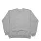 Mens Grey Jerzees Made In USA  Spellout Crewneck Jumper