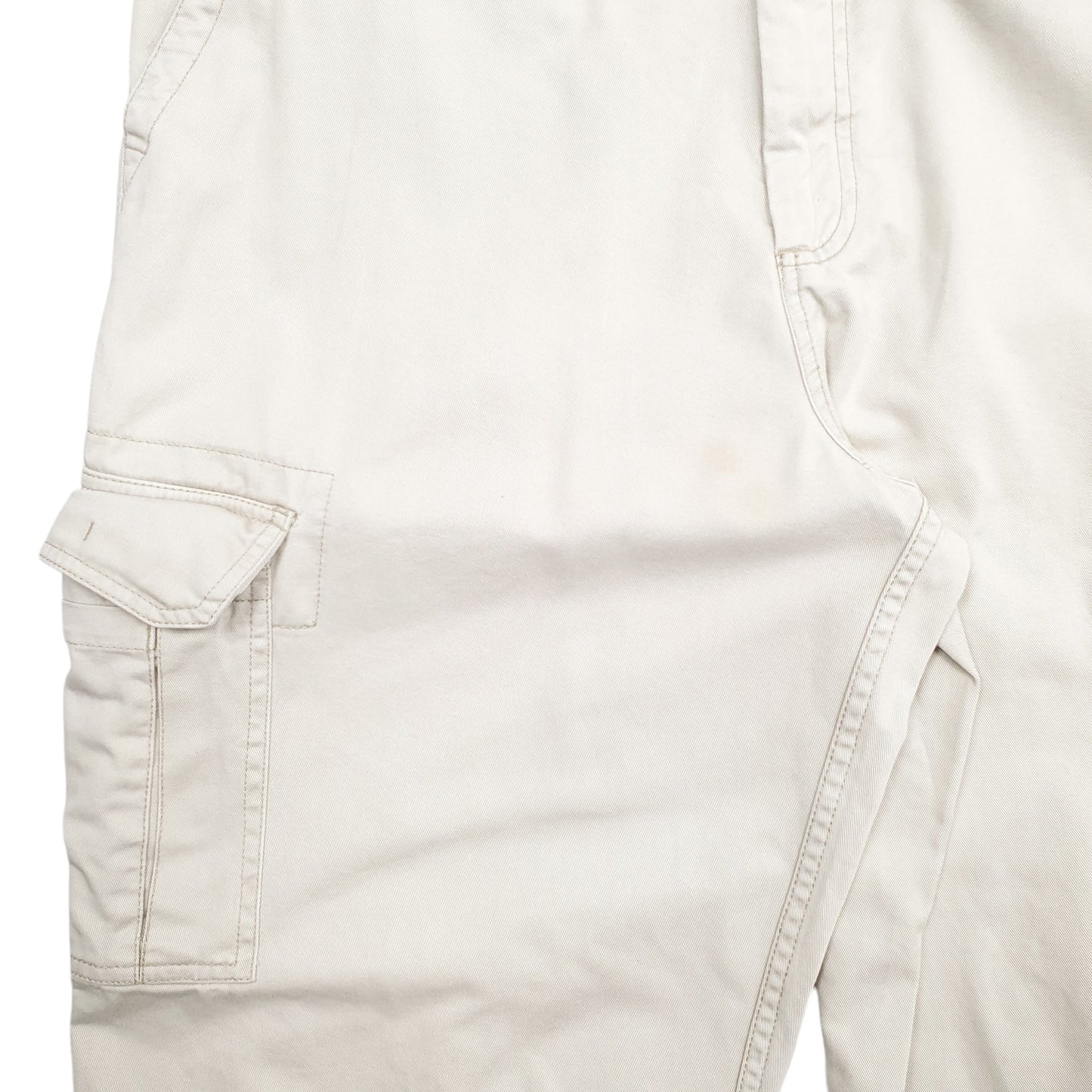 Mens Cream Old Navy  Cargo Trousers