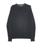 Mens Black Nautica Knit Crewneck Jumper