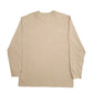 Mens Beige Dickies  Long Sleeve T Shirt