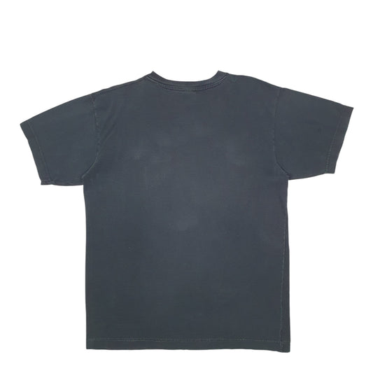 Mens Black Hard Rock Cafe Single Stitch Vintage 90s London Spellout Short Sleeve T Shirt