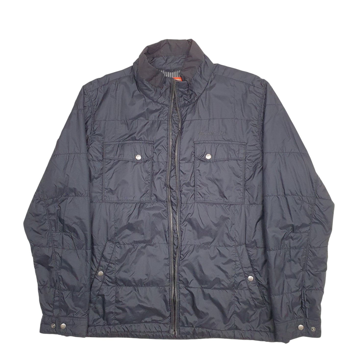 Mens Black Columbia   Coat