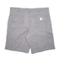 Mens Grey Carhartt Workwear Relaxed Carpenter Shorts