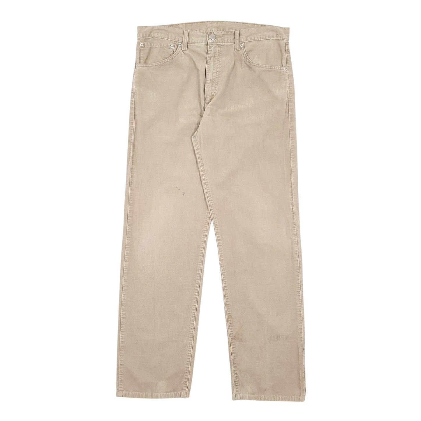 Mens Beige Levis  Corduroy Trousers