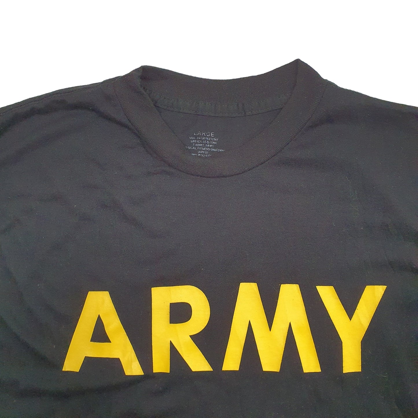 Mens Black US Army US Army Uniform Short Sleeve T Shirt