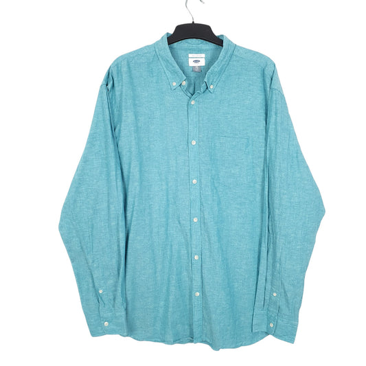 Mens Turquoise Old Navy  Long Sleeve Shirt